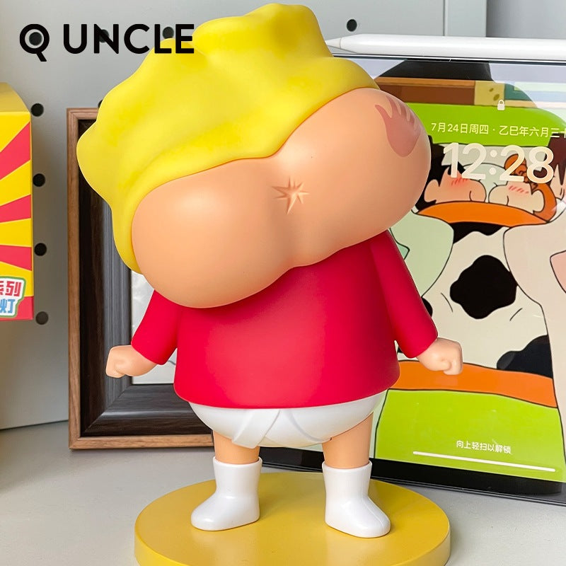【Q UNCLE】正版現貨 蠟筆小新 褲頭小新 拍拍燈 牀頭燈 新之助 夜燈 療癒 禮物 聖誕 交換禮物 商品圖片 4