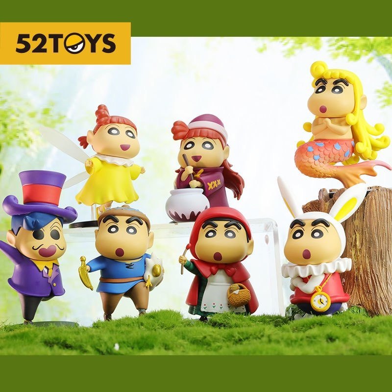 【52TOYS】現貨 蠟筆小新 童話故事 公仔 擺件 盲盒 送禮 新之助 商品圖片 4