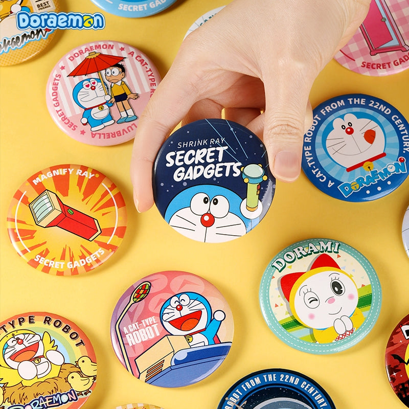 【洛克空間】現貨 哆啦A夢 胸針 胸章 別針 徽章 盲盒 小叮噹 包包 揹包 掛件 裝飾 商品圖片 5