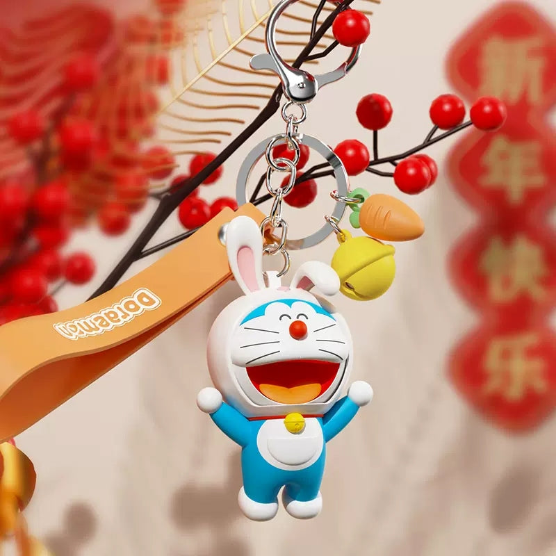 【洛克空間】現貨 哆啦A夢 復活節系列 鑰匙圈 香薰 掛飾 汽車 鑰匙扣 小叮噹 書包 揹包 公仔 掛件 哆啦a夢 規格圖片 3