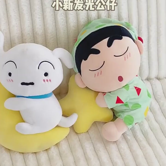 【漫貓】現貨 蠟筆小新 抱枕 靠墊 毛絨公仔 新之助 商品影片