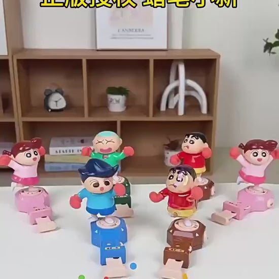 【魔卡丘】正版現貨 蠟筆小新 拳擊 對戰PK 玩具 盲盒款式 送禮 新之助 商品影片