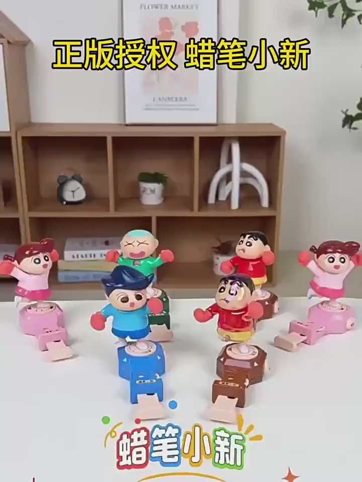 【魔卡丘】正版現貨 蠟筆小新 拳擊 對戰PK 玩具 盲盒款式 送禮 新之助 商品影片