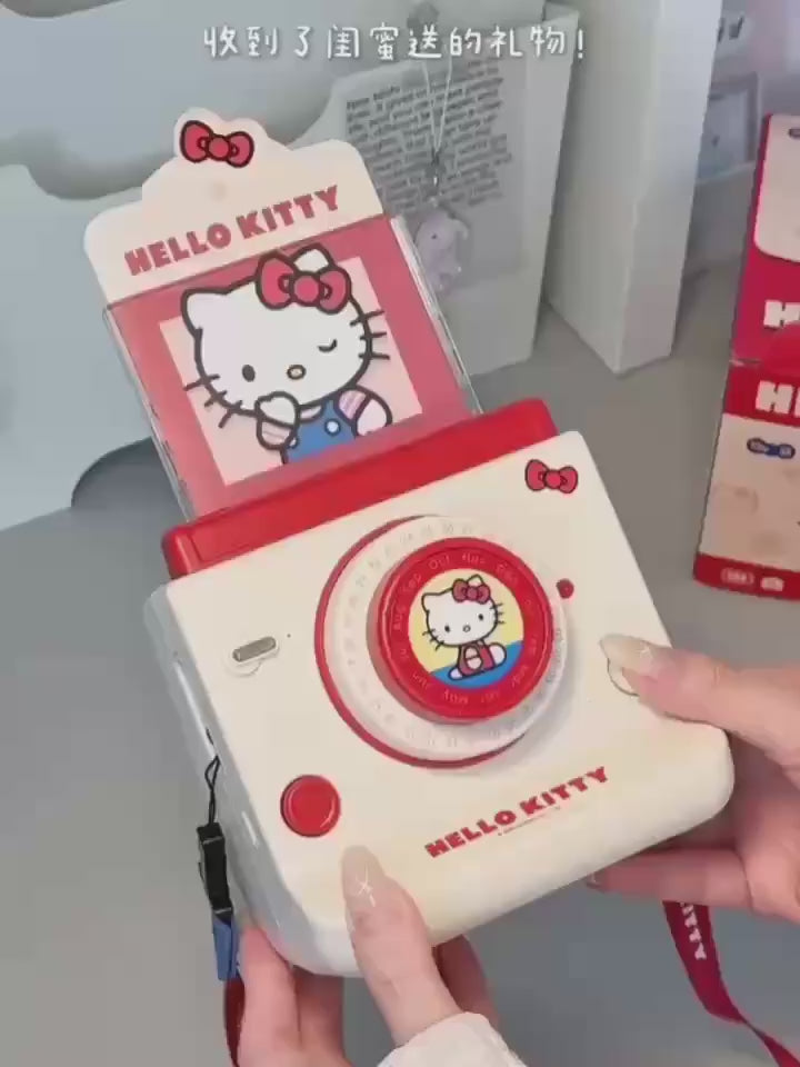 【馬克圖布】現貨 三麗鷗 KT貓 拍立得造型擺件 公仔 臥室 送禮 Hello Kitty 商品影片