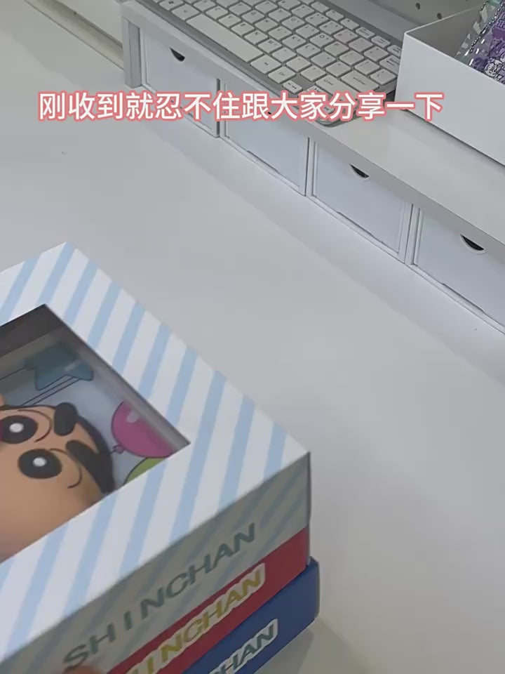 【漫貓】限量款 蠟筆小新 3D立體相框 網紅冰箱貼 裝飾磁貼 卡通可愛擺件 送禮 商品影片