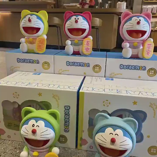 【超逗熊】現貨 哆啦A夢 祝福系列 存錢罐 零錢罐 存錢筒 撲滿 小叮噹 哆啦a夢 裝飾 大公仔 商品影片