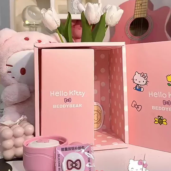 【杯具熊】現貨 三麗鷗 hellokitty 保溫杯 保溫瓶 水杯 水壺 630ml 韓國品牌 杯具熊 送禮 送禮 商品影片