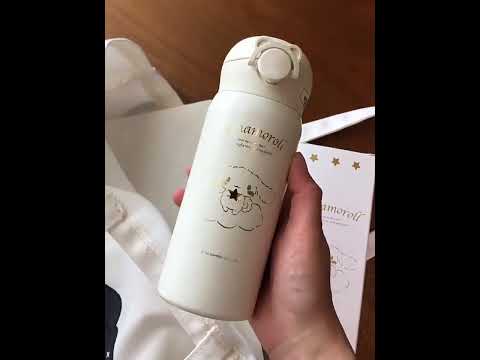 【杯具熊】正版 三麗鷗 星星大耳狗 保溫杯 保溫瓶 水杯 水壺 350ml 韓國品牌 杯具熊 316不鏽鋼 商品影片