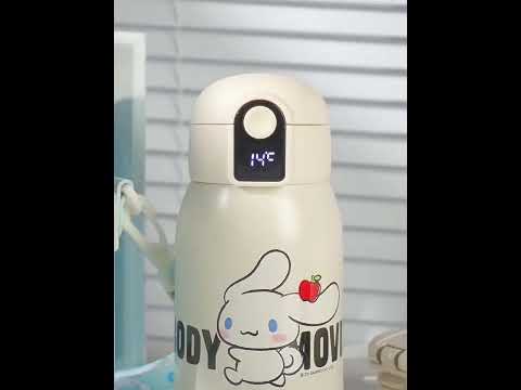 【杯具熊】正版現貨 三麗鷗 溫度大耳狗 保溫杯 保溫瓶 水杯 水壺 韓國品牌 杯具熊 送禮 可斜挎 商品影片