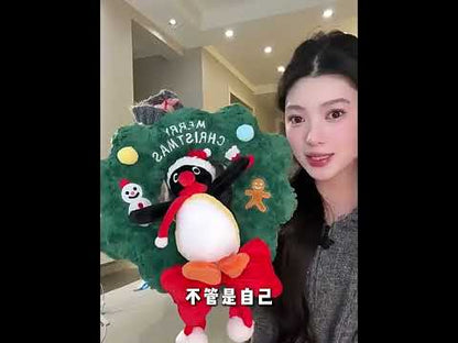 【馬克圖布】現貨 Pingu 聖誕樹 公仔 擺件 送禮 企鵝 伴手禮 商品影片