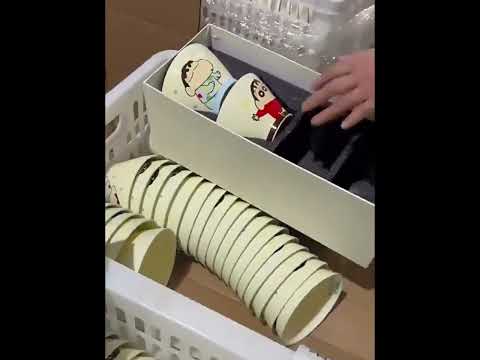 【曙曦】正版現貨 蠟筆小新 陶瓷斗笠碗 飯碗 麪碗 彩色系列 睡衣小新 新之助 陶瓷材質 泡麵碗 餐具 商品影片