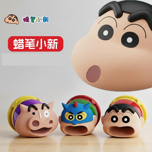 【衛青】現貨 蠟筆小新 磁吸支架 手機支架 背面支架 禮盒包裝 送禮 商品圖片 1