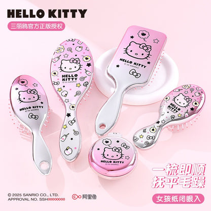 【包包寶】現貨 三麗鷗 梳子 Hello Kitty 直髮順髮梳 乾溼兩用氣墊梳 美髮梳 送禮 商品圖片 1
