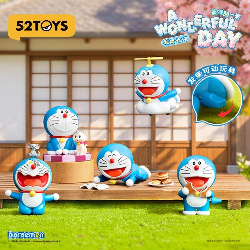【52TOYS】現貨 哆啦A夢 美好的一天 公仔 擺件 竹蜻蜓 盲盒 送禮 小叮噹 商品圖片 1