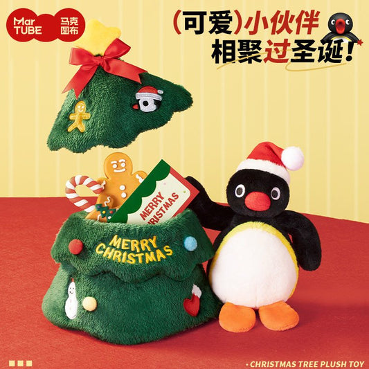 【馬克圖布】現貨 Pingu 聖誕樹 公仔 擺件 送禮 企鵝 伴手禮 商品圖片 1