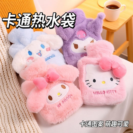 【三麗鷗】正版現貨 庫洛米 熱水袋 注水式 暖手袋 暖水袋 暖暖包 溫暖過冬 送禮 美樂蒂 商品圖片 1