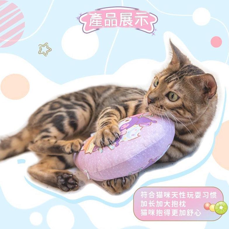 【覓嗷】正版現貨 三麗鷗 寵物甜筒 寵物抱枕 貓薄荷 寵物玩具 磨牙 逗貓 庫洛米 商品圖片 1