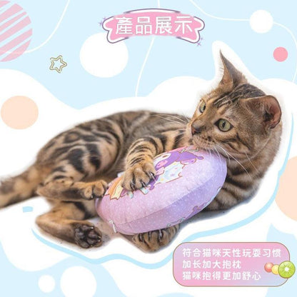 【覓嗷】正版現貨 三麗鷗 寵物甜筒 寵物抱枕 貓薄荷 寵物玩具 磨牙 逗貓 庫洛米 商品圖片 1