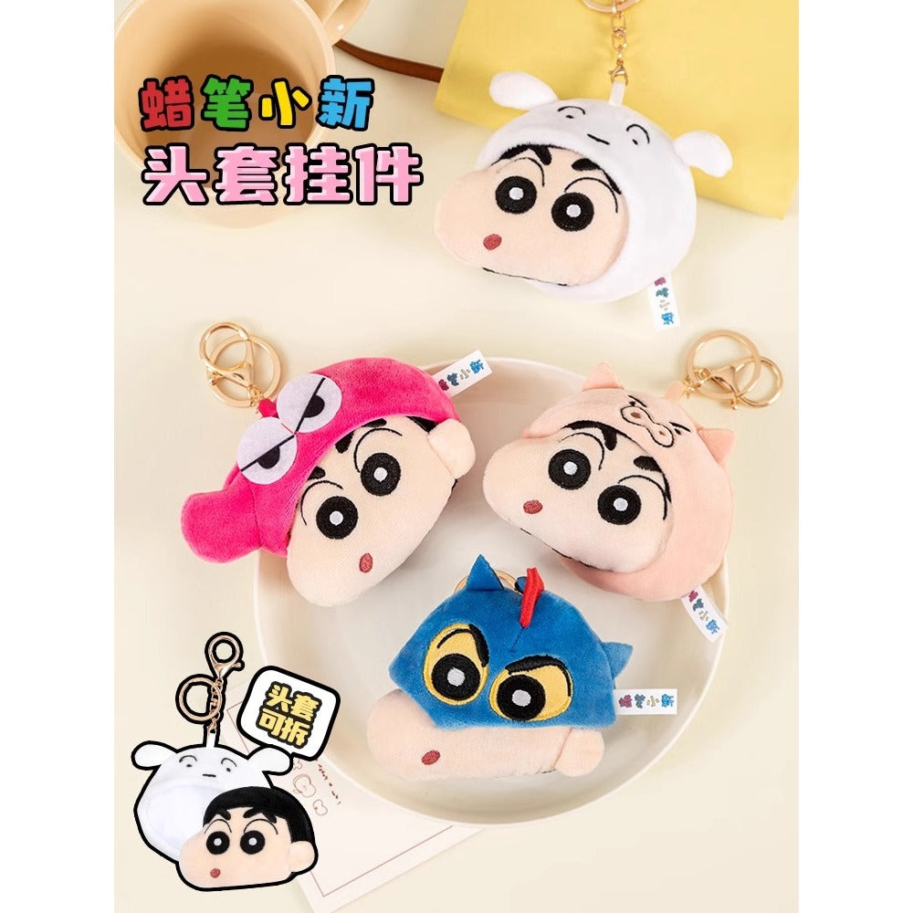 【漫貓】現貨 蠟筆小新 鑰匙扣 掛件 鑰匙圈 動感超人 新之助 包包 揹包 吊飾 小白 商品圖片 1