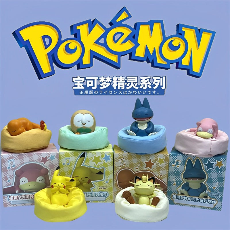 【冉紅】正版 寶可夢 休閒系列 皮卡丘 小火龍 擺件 公仔 神奇寶貝 送禮 商品圖片 1