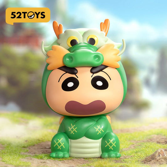 【52TOYS】現貨 蠟筆小新 龍的傳人 飛騰黃達 公仔 擺件 送禮 新之助 商品圖片 1