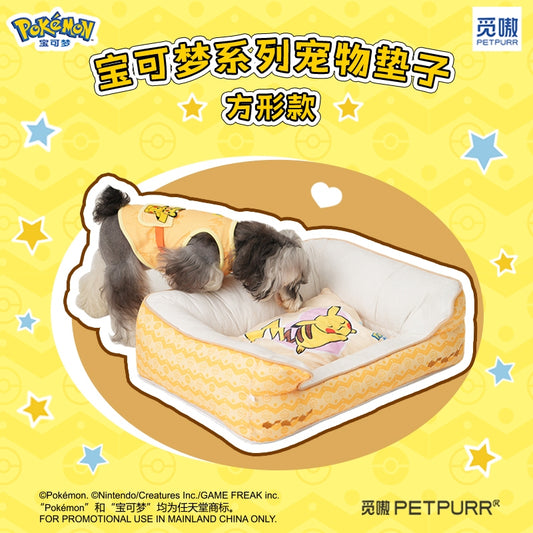 【覓嗷】正版現貨 寶可夢 寵物墊子 貓窩狗窩四季通用 小型犬狗狗睡覺墊子 送禮 商品圖片 1