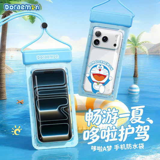 【洛克空間】現貨 哆啦A夢 防水袋 手機袋 水下拍照 大尺寸 適配99%手機 送禮 小叮噹 商品圖片 1