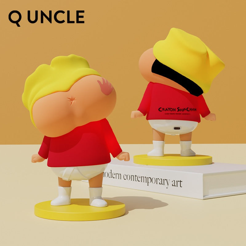 【Q UNCLE】正版現貨 蠟筆小新 褲頭小新 拍拍燈 牀頭燈 新之助 夜燈 療癒 禮物 聖誕 交換禮物 商品圖片 1