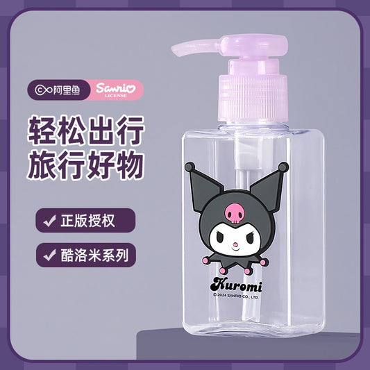 【包包寶】正版 三麗鷗 分裝瓶 按壓式沐浴露瓶 洗髮水洗潔精分裝瓶 空瓶 便攜小乳液瓶子 送禮 商品圖片 1