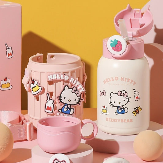 【杯具熊】現貨 三麗鷗 hellokitty 保溫杯 保溫瓶 水杯 水壺 630ml 韓國品牌 杯具熊 送禮 送禮 商品圖片 1