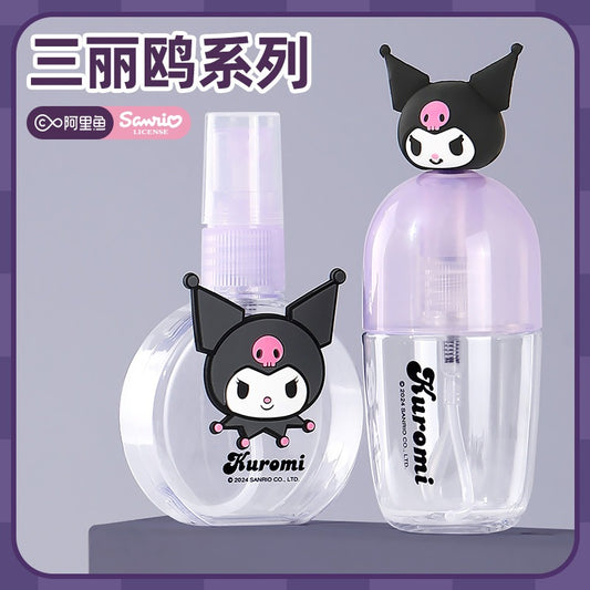 【包包寶】正版 三麗鷗 噴霧瓶 按壓化妝水分裝瓶 旅行便攜噴瓶 分裝瓶55ml 分裝神器 噴霧空瓶子 送禮 商品圖片 1