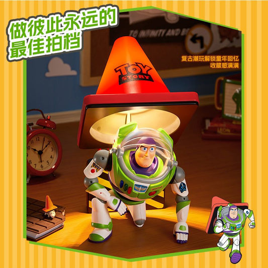【馬克圖布】正版 迪士尼 巴斯光年 小夜燈 路障造型燈 氛圍燈 擺件 公仔 送禮 商品圖片 1