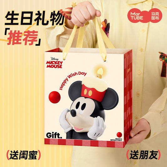 【馬克圖布】正版現貨 迪士尼 米奇 小夜燈 生日快樂 氛圍燈 睡眠燈 送禮 商品圖片 1