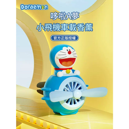 【洛克空間】現貨 哆啦A夢 小飛機 香薰 出風口 汽車 小叮噹 飛機 汽車 車載 車內裝飾 哆啦a夢 擺件 商品圖片 2
