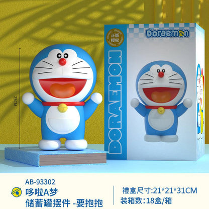 【超逗熊】正版現貨 哆啦A夢 經典系列 存錢罐 零錢罐 存錢筒 撲滿 小叮噹 哆啦a夢 裝飾 大公仔 擺件 裝飾 商品圖片 2