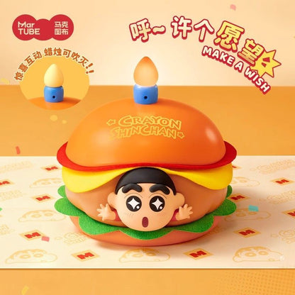 【馬克圖布】現貨 蠟筆小新 漢堡燈 小夜燈 生日禮物 禮盒包裝 新之助 商品圖片 2