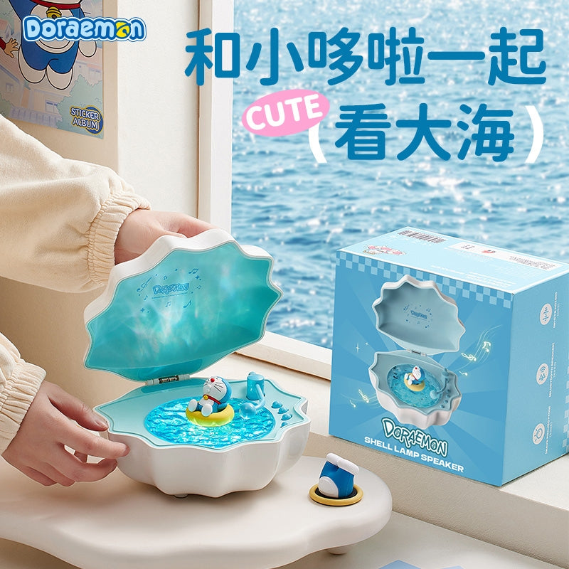 【洛克空間】現貨 哆啦A夢 貝殼燈 小夜燈 夜燈 燈飾 療癒 裝飾 擺件 小叮噹 哆啦a夢 商品圖片 2