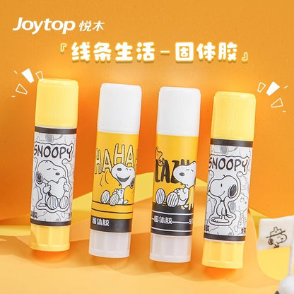 【香港悅木】正版現貨 史努比 固體膠 膠水 高顏值 文具 送禮 商品圖片 2
