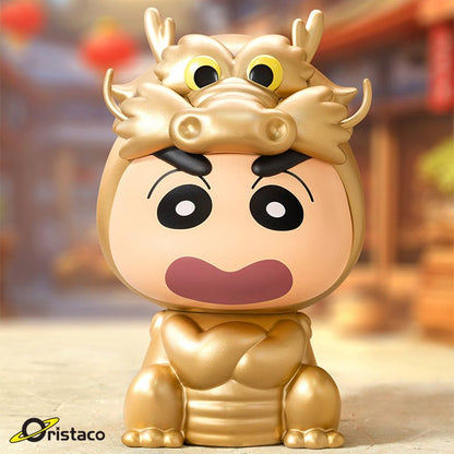 【52TOYS】現貨 蠟筆小新 龍的傳人 金龍送財 公仔 擺件 送禮 新之助 商品圖片 2