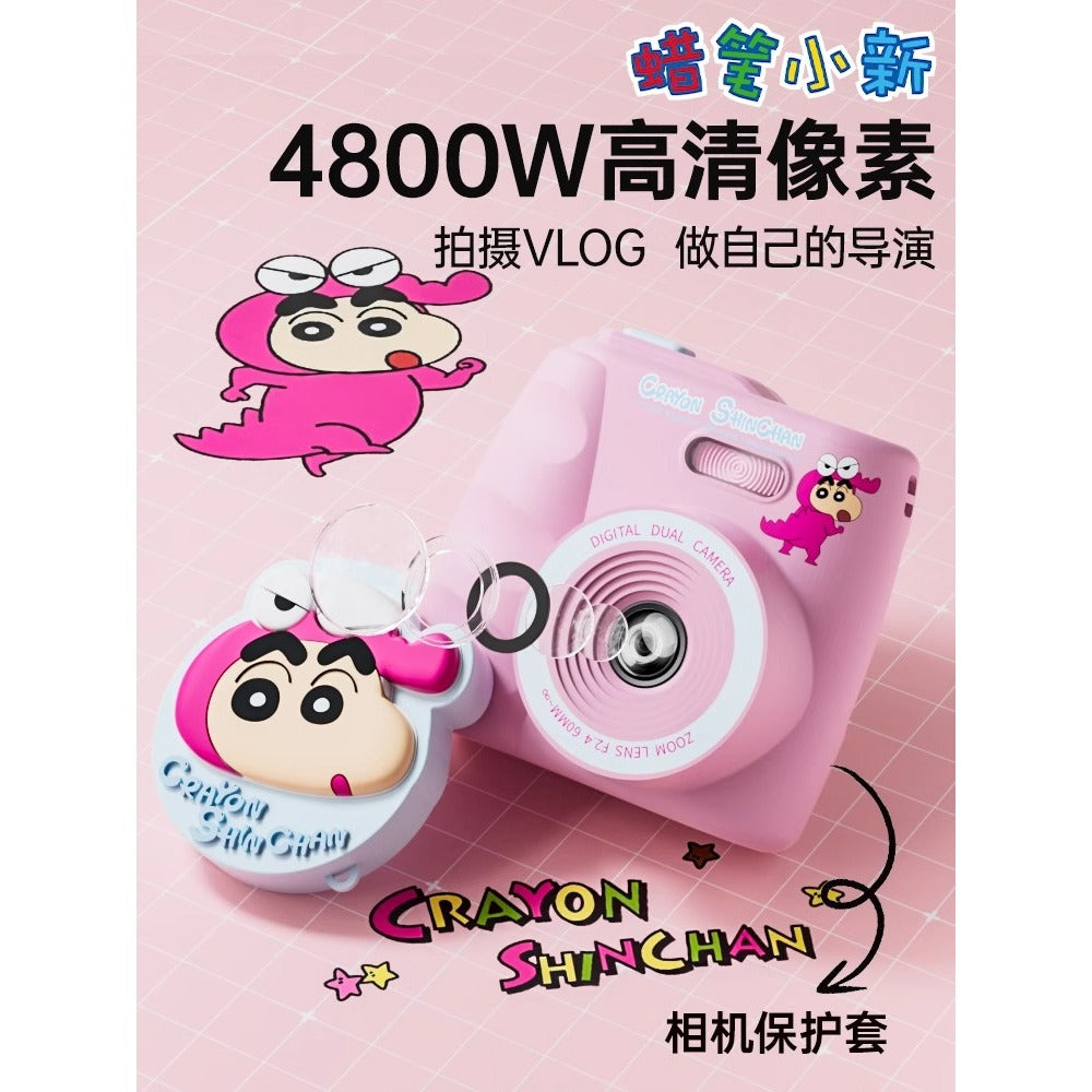 【衛青】現貨 蠟筆小新 麻薯相機 超甜 操作簡單 硅膠保護 精美禮品 送禮 新之助 商品圖片 2