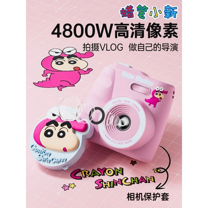 【衛青】現貨 蠟筆小新 麻薯相機 超甜 操作簡單 硅膠保護 精美禮品 送禮 新之助 商品圖片 2
