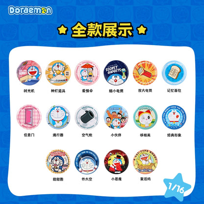 【洛克空間】現貨 哆啦A夢 胸針 胸章 別針 徽章 盲盒 小叮噹 包包 揹包 掛件 裝飾 商品圖片 2