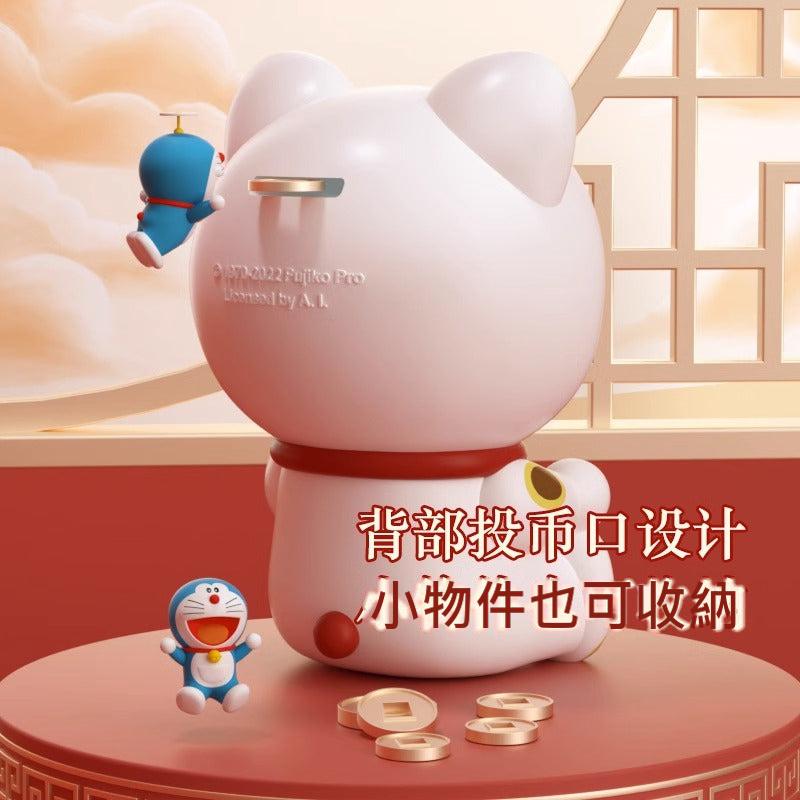 【超逗熊】正版現貨 哆啦A夢 存錢罐 儲蓄罐 存錢筒 兒童防摔 小叮噹 哆啦a夢 禮品 生日 禮物 裝飾 擺件 撲滿 商品圖片 2