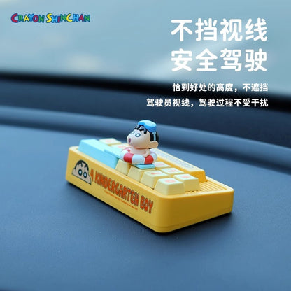 【洛克空間】現貨 蠟筆小新 停車號碼牌 臨時停車 挪車牌 移車牌 擺件 新之助 暫停牌 停車牌 汽車用品 號碼牌 商品圖片 2