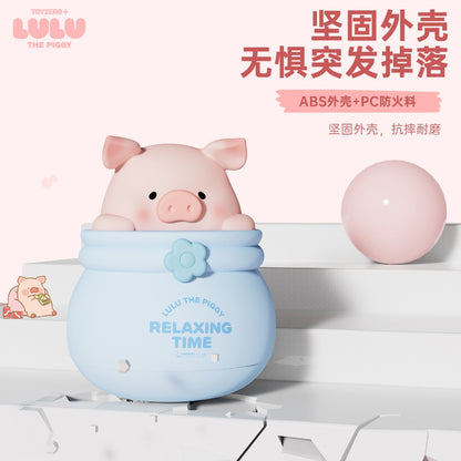 【洛克空間】現貨 lulu豬 拍拍燈 小夜燈 暖手寶 暖暖包 硅膠材質 送禮 商品圖片 2