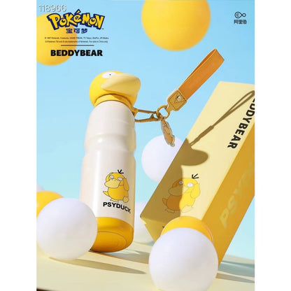【杯具熊】正版 寶可夢 Pokemon 可達鴨 保溫杯 獎品 水杯 男女款 精靈球 韓國品牌 商品圖片 2
