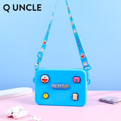 【Q UNCLE】正版現貨 哆啦A夢 DIY盒子手機包 零錢包 包包 硬幣包 耳機包 小叮噹 掛件 哆啦a夢 收納包 商品圖片 2