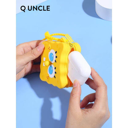 【Q UNCLE】現貨 海綿寶寶 硅膠 零錢包 掛件 異形形 吊飾 耳機包 送禮 胖大星 商品圖片 2