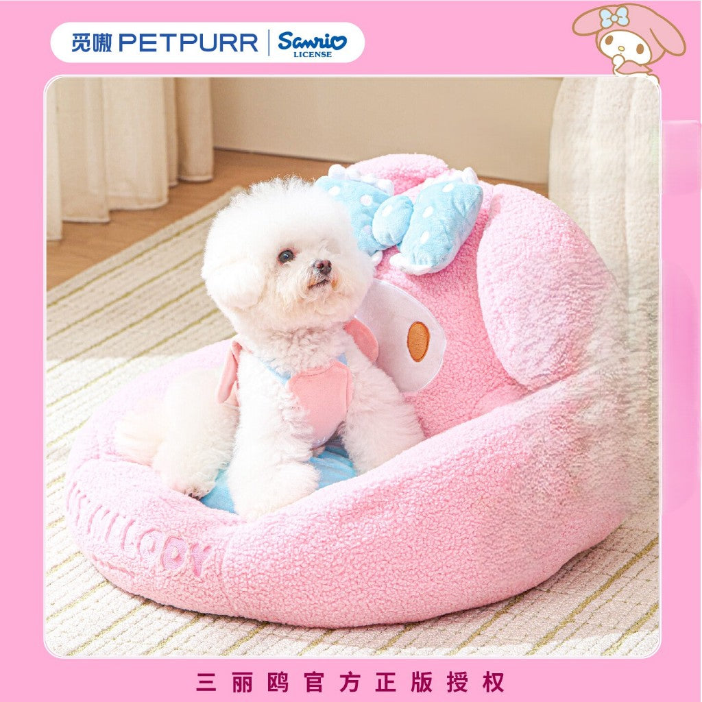 【覓嗷】現貨 三麗鷗 美樂蒂 沙發 貓窩 狗窩 寵物 四季通用 小型犬 貓咪 送禮 商品圖片 2