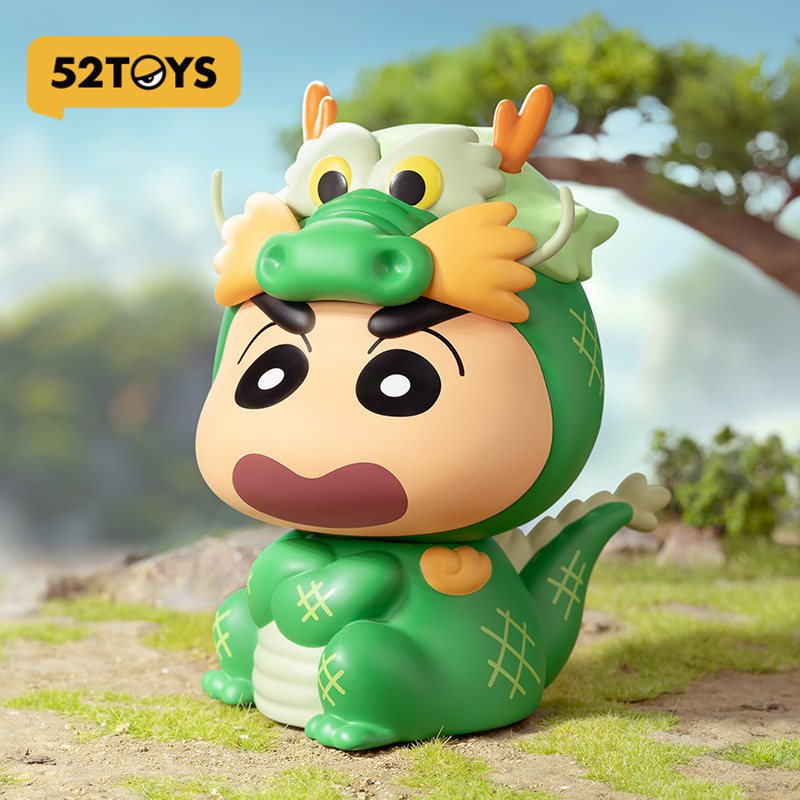 【52TOYS】現貨 蠟筆小新 龍的傳人 飛騰黃達 公仔 擺件 送禮 新之助 商品圖片 2